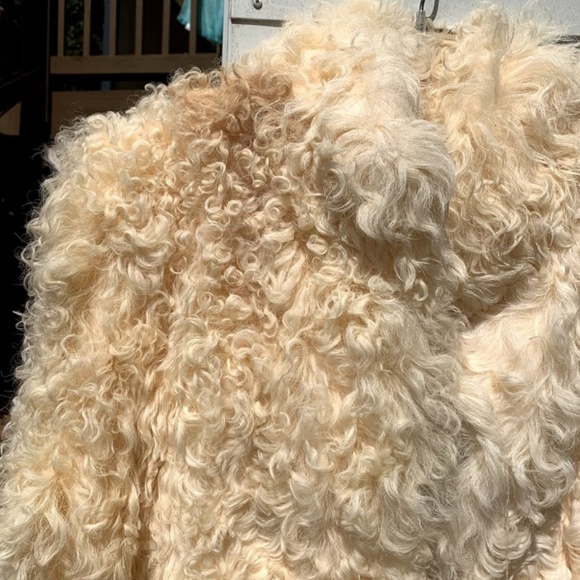 Vintage Ardney Suede Lamb Jacket Size 12 - Picture 6 of 8